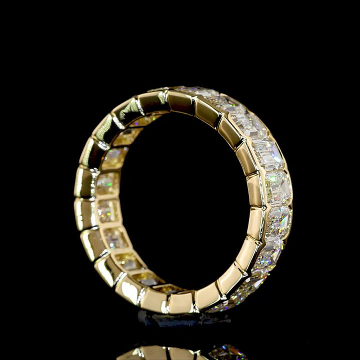 14kt Yellow Gold Lab Diamond Eternity Band
