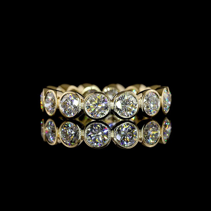 14kt Yellow Gold Lab Diamond Eternity Band