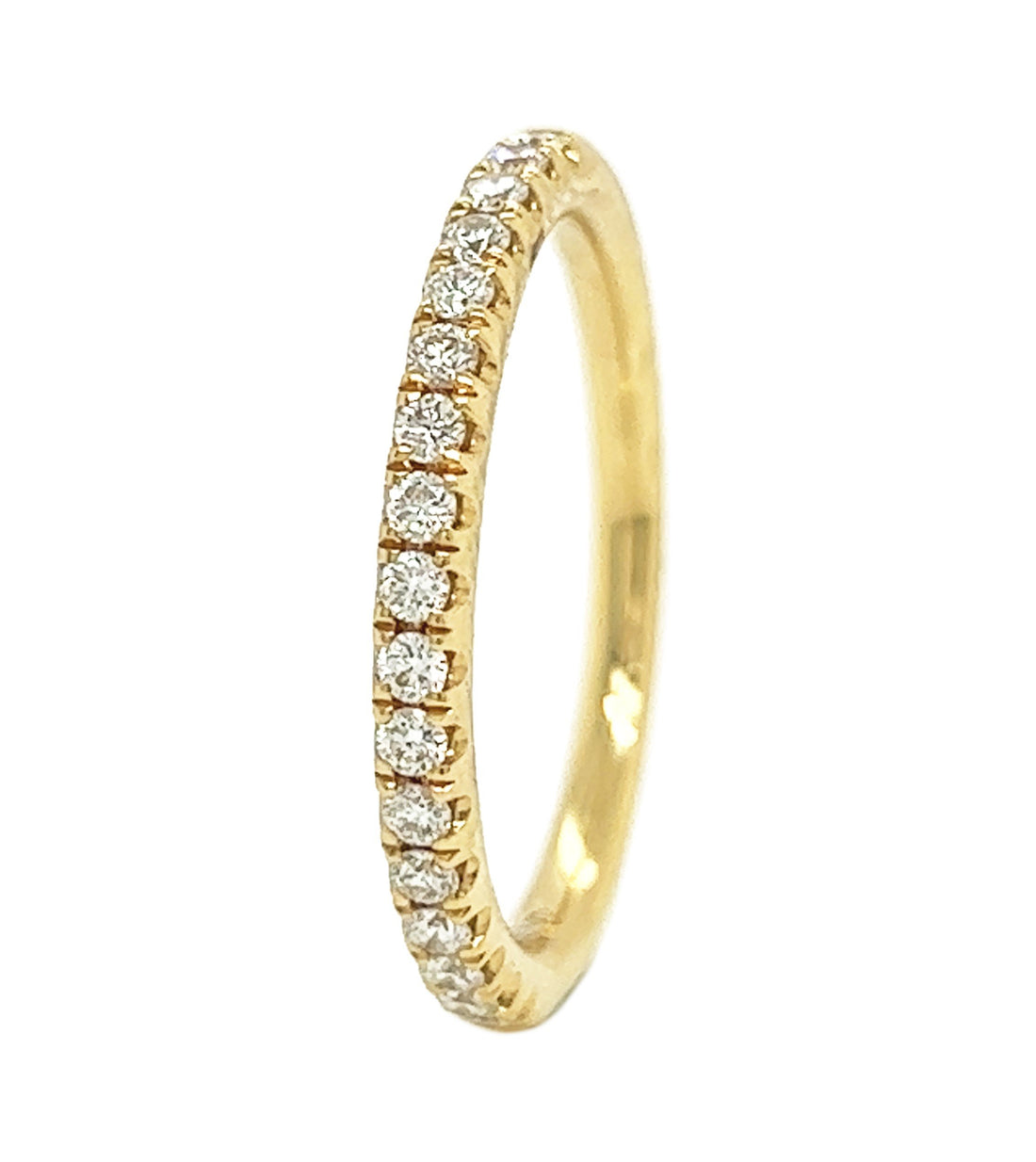 18kt Yellow Gold Diamond Eternity Band