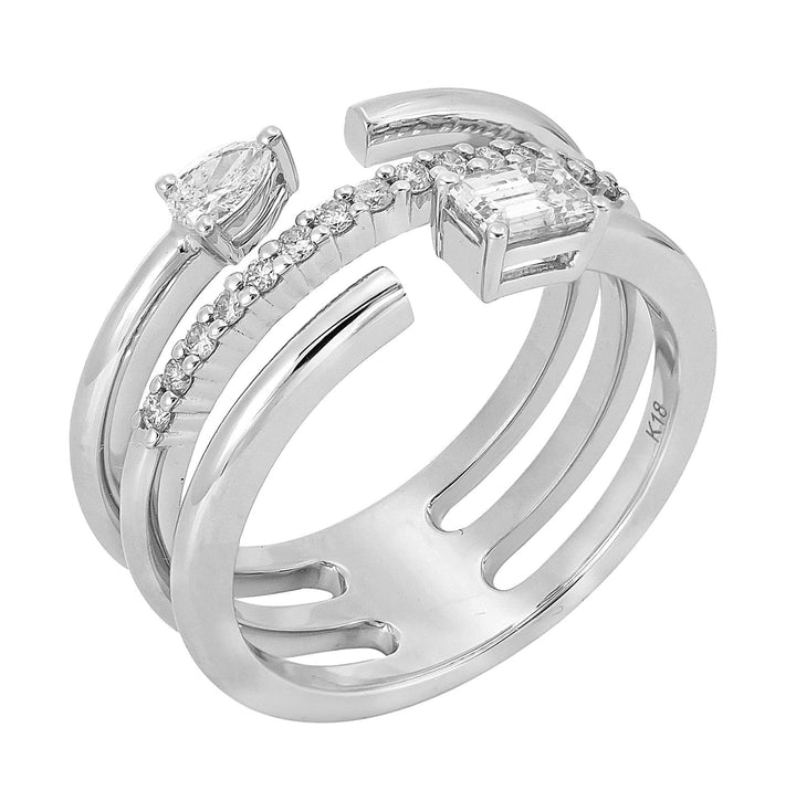 18kt White Gold Diamond Ring