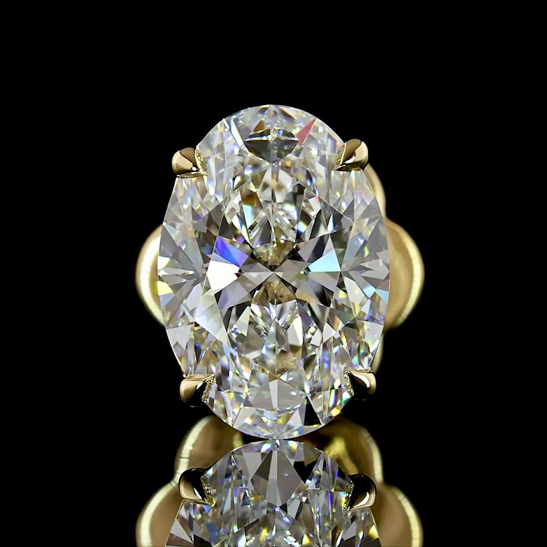 14kt Yellow Gold Lab Diamond Studs