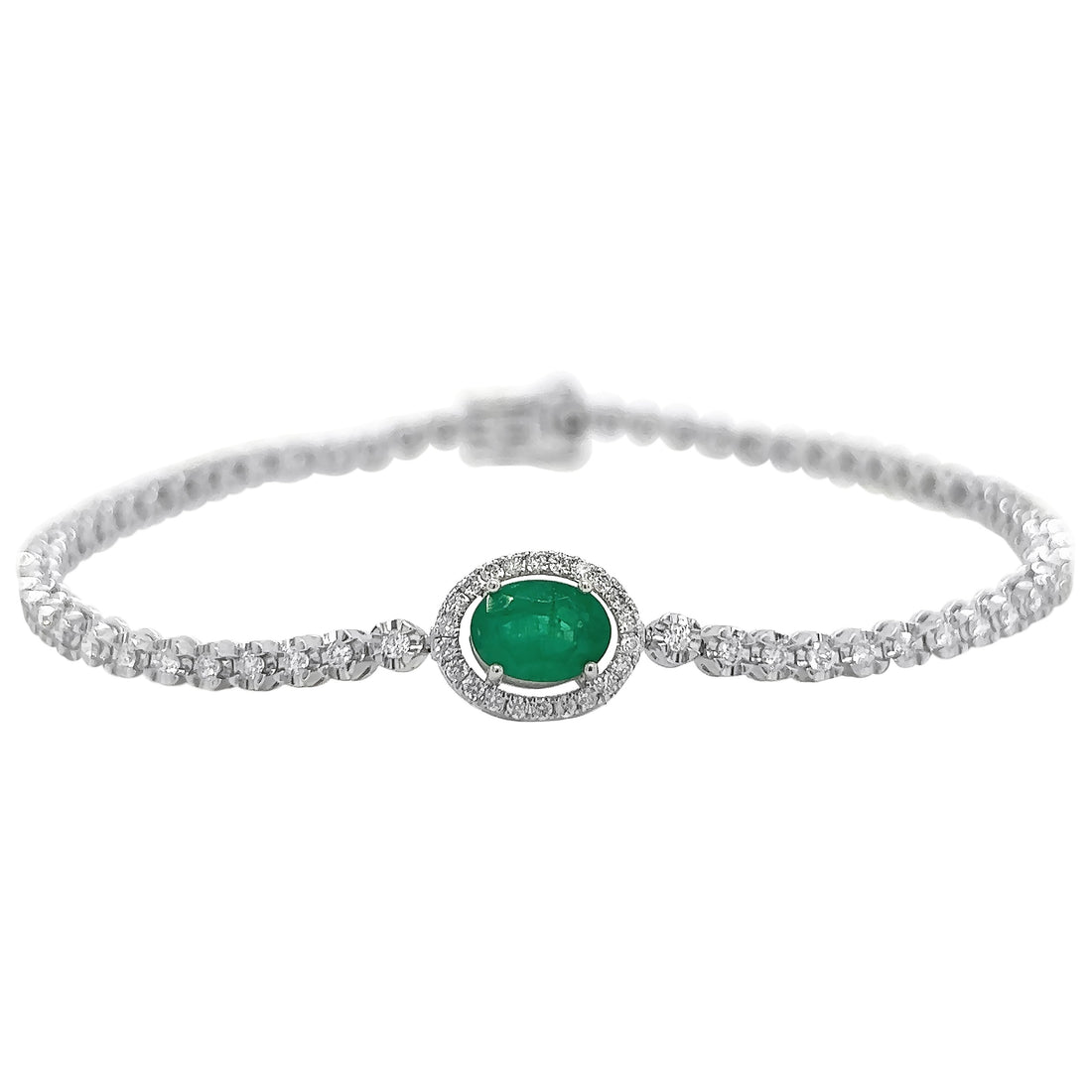 18kt White Gold Diamond Bracelet