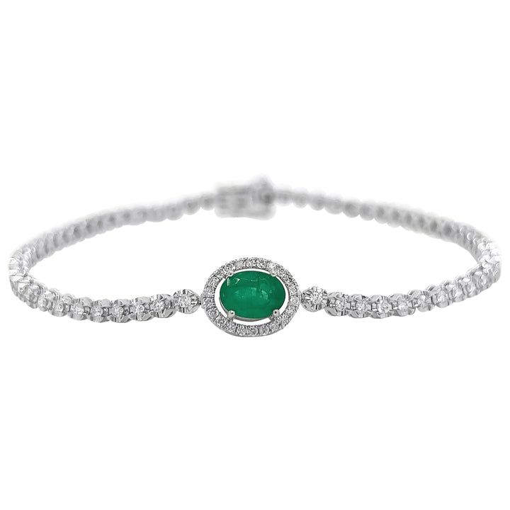 18kt White Gold Diamond Bracelet