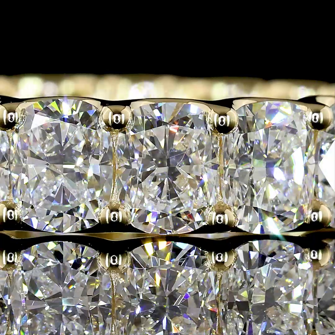 14kt Yellow Gold Lab Diamond Eternity Band