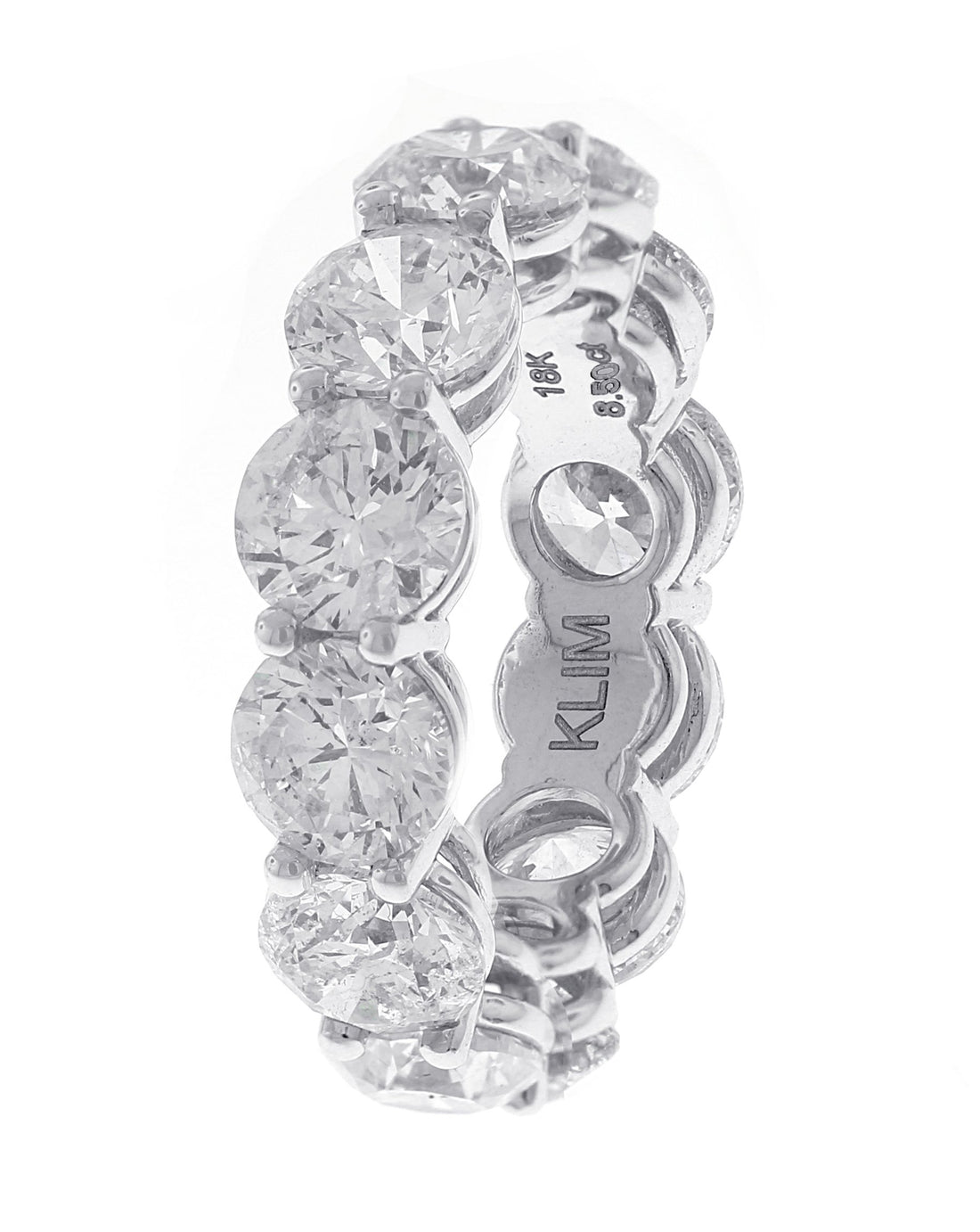 18kt White Gold Diamond Eternity Band