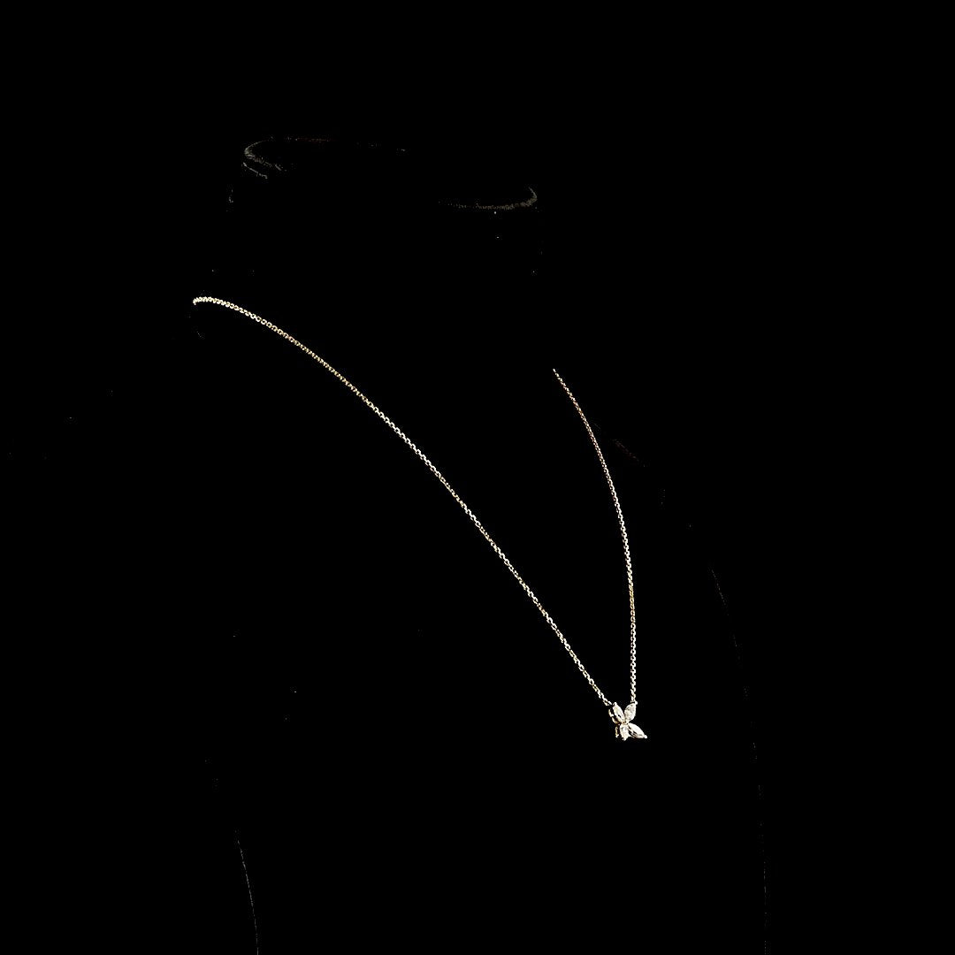 14kt Yellow Gold Lab Diamond Pendant