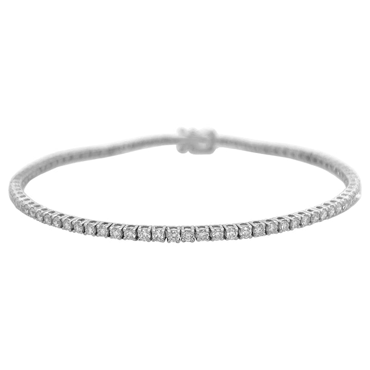 18kt White Gold Diamond Bracelet