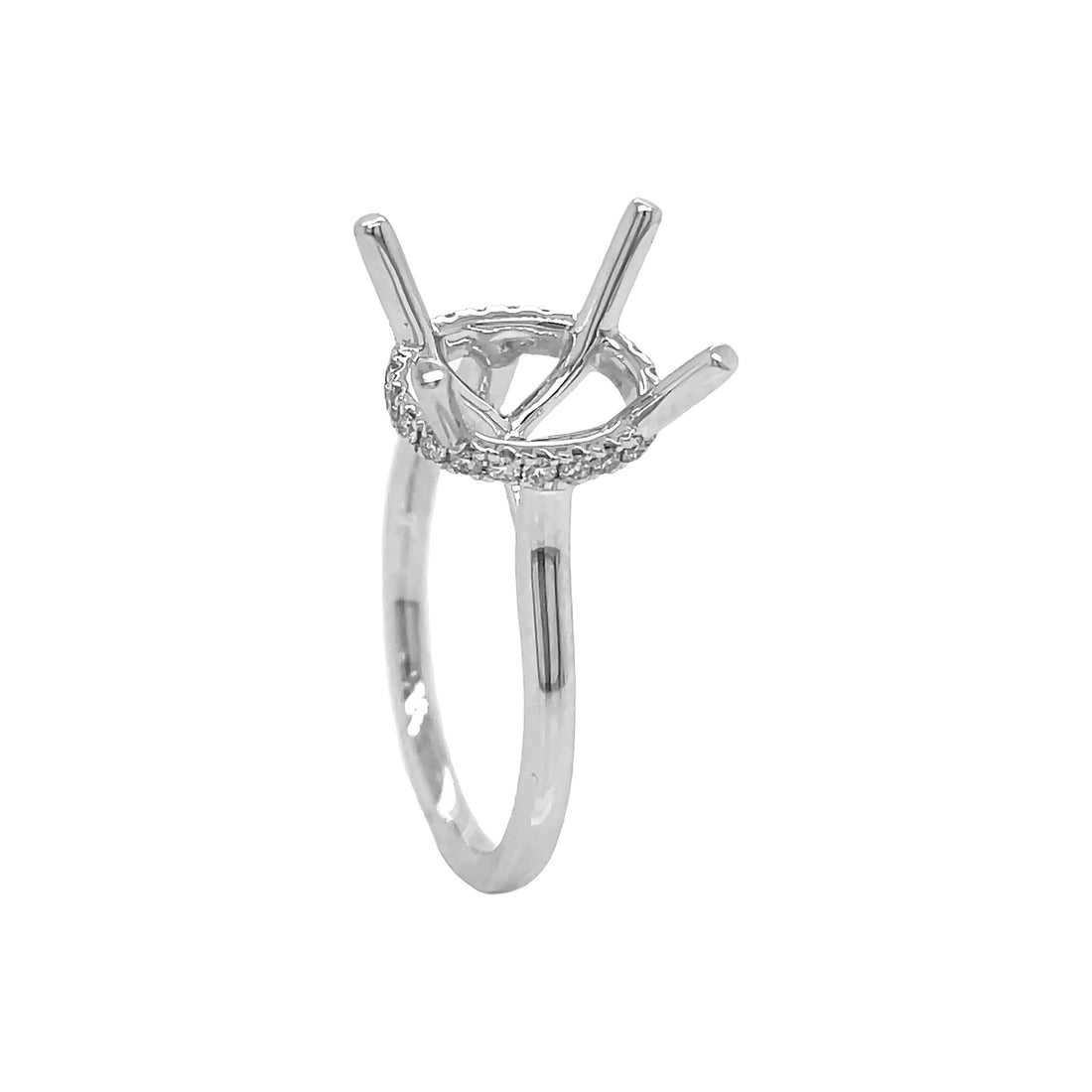 Platinum Diamond Semi-mount