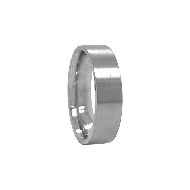 14kt White Gold Wedding Band