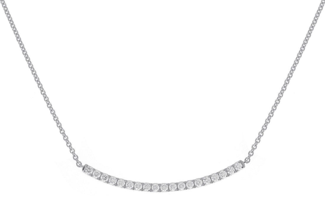 18kt White Gold Diamond Pendant