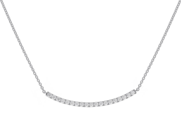 18kt White Gold Diamond Pendant