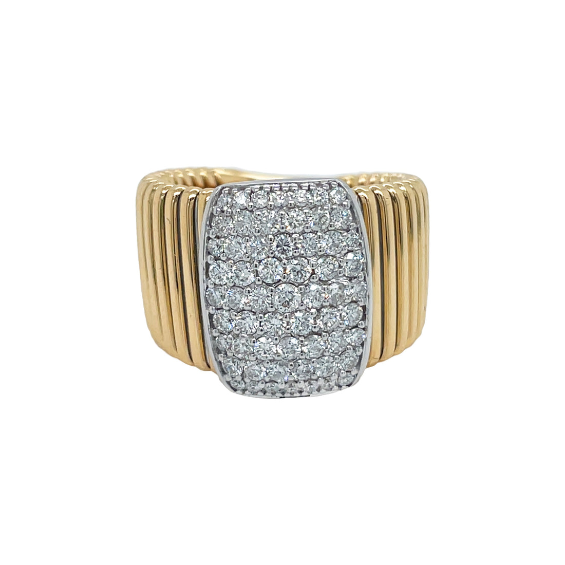 18kt Yellow Gold Diamond Ring