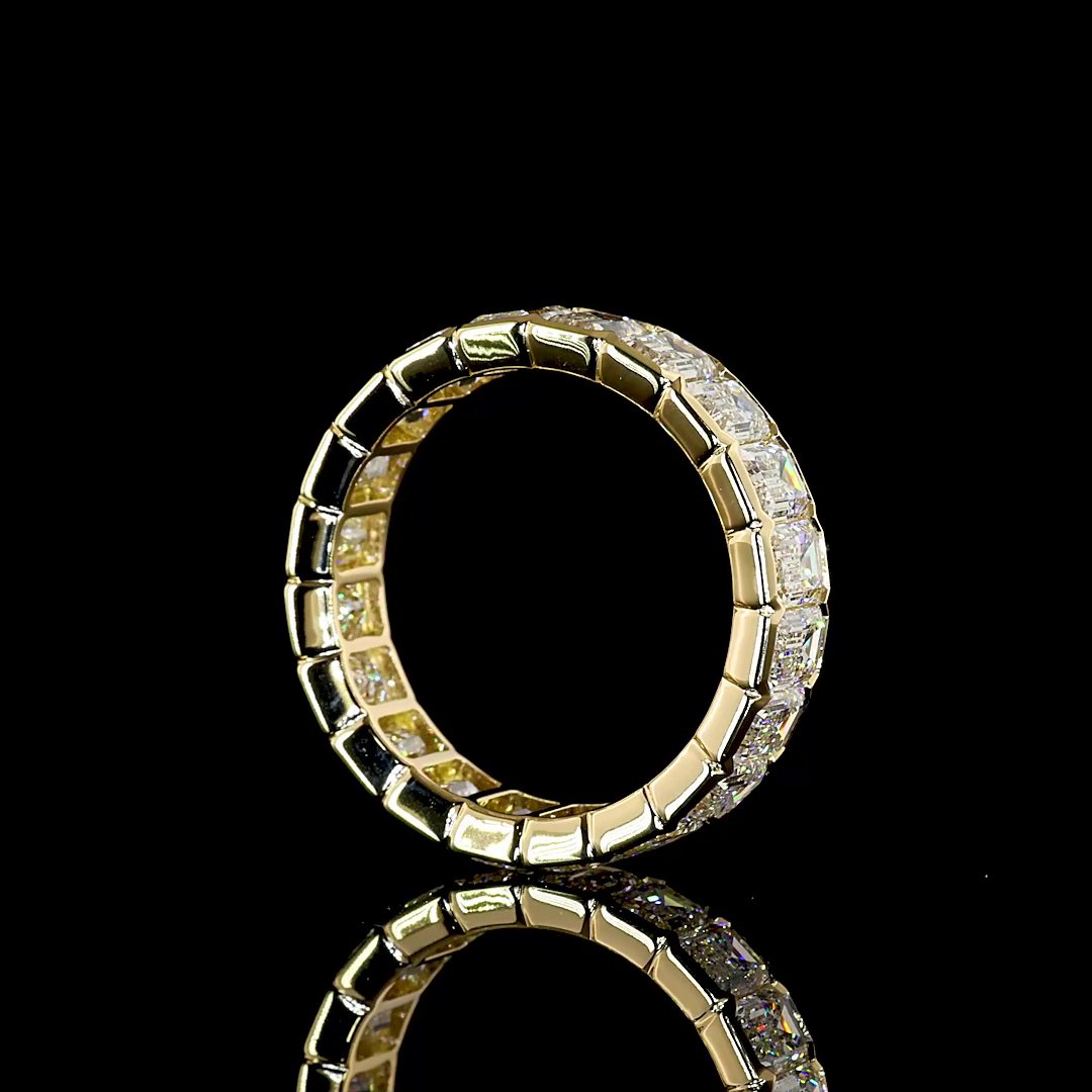 14kt Yellow Gold Lab Diamond Eternity Band