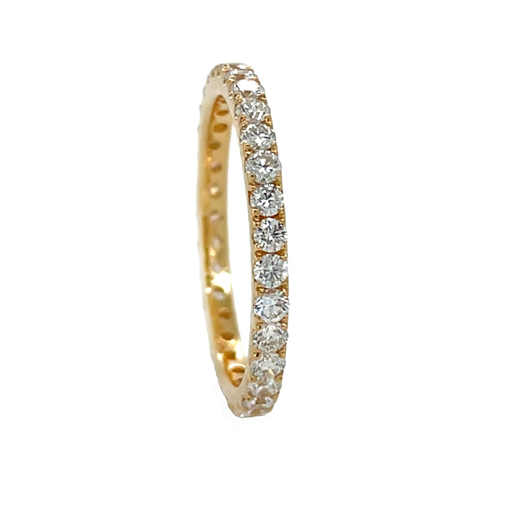 18kt Yellow Gold Diamond Eternity Band