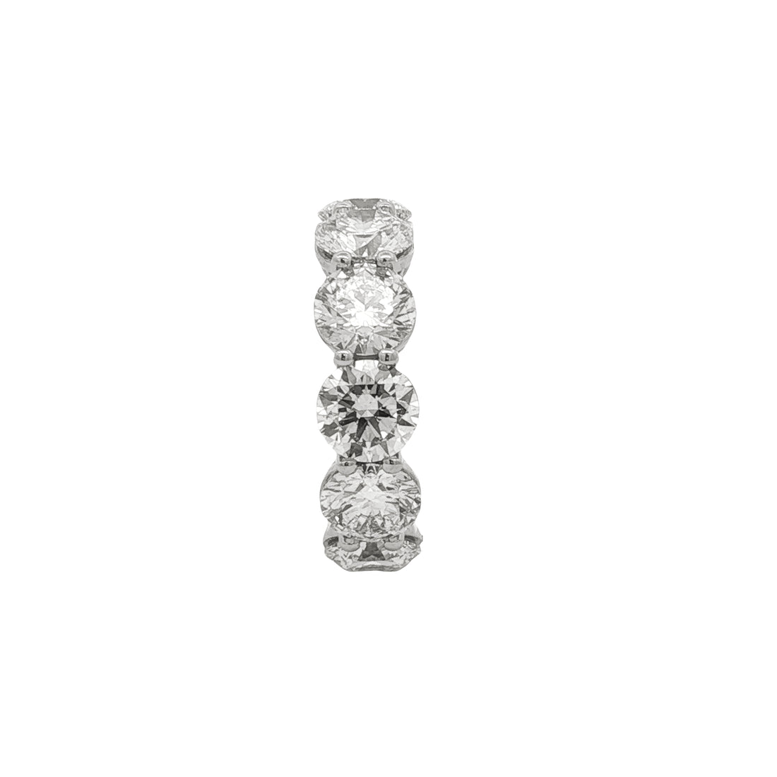 Platinum Lab Diamond Eternity Band