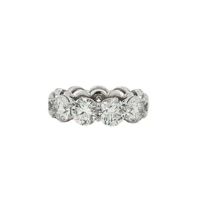 Platinum Lab Diamond Eternity Band
