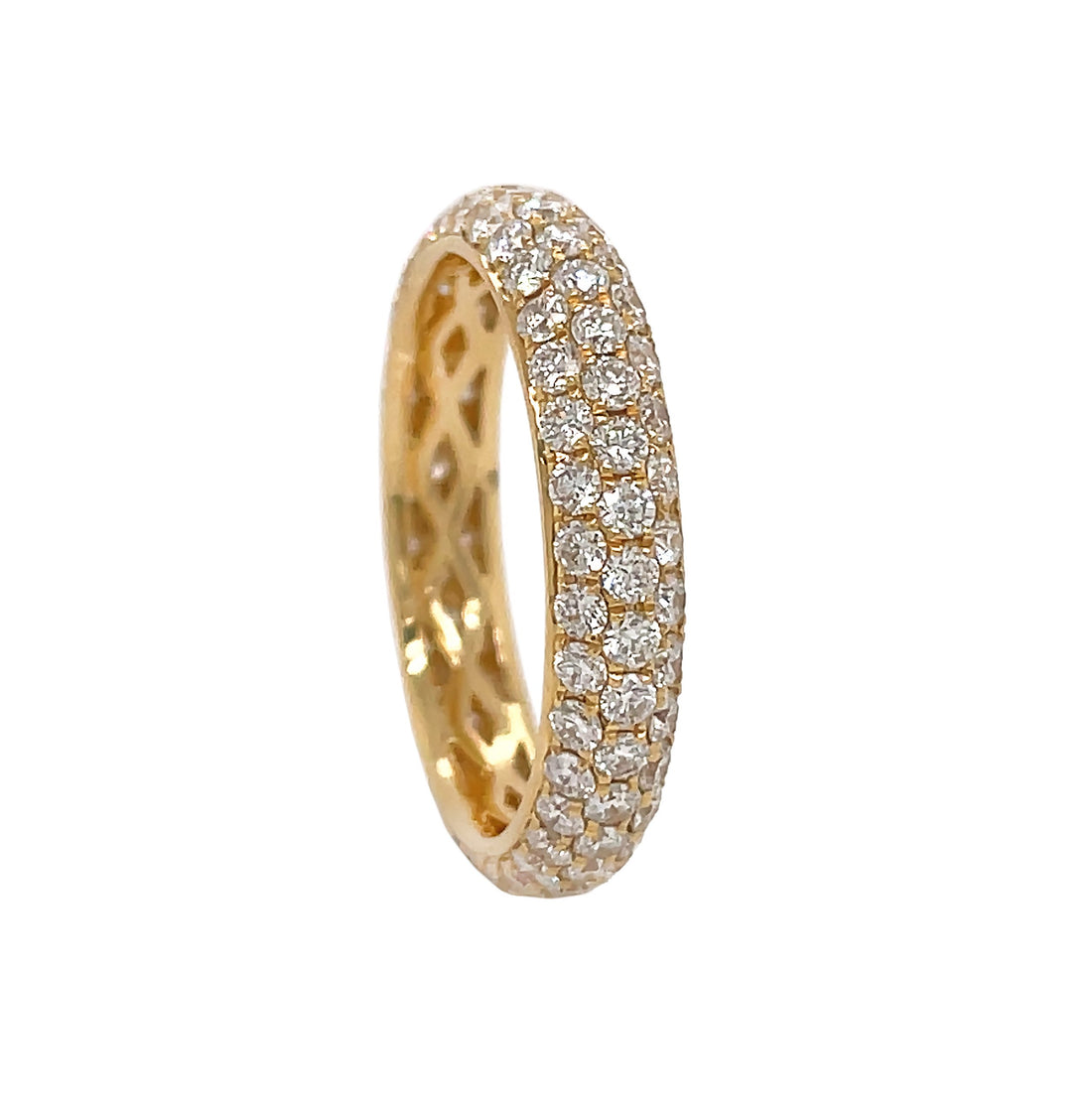 18kt Yellow Gold Diamond Eternity Band