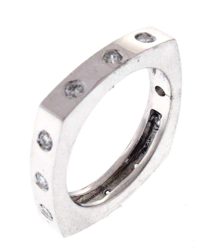 14kt White Gold Diamond Band