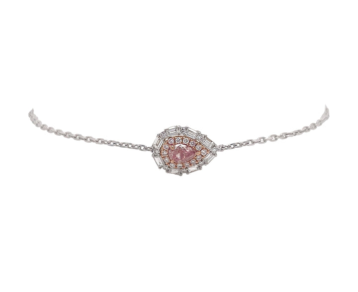 18kt White Gold Diamond Bracelet