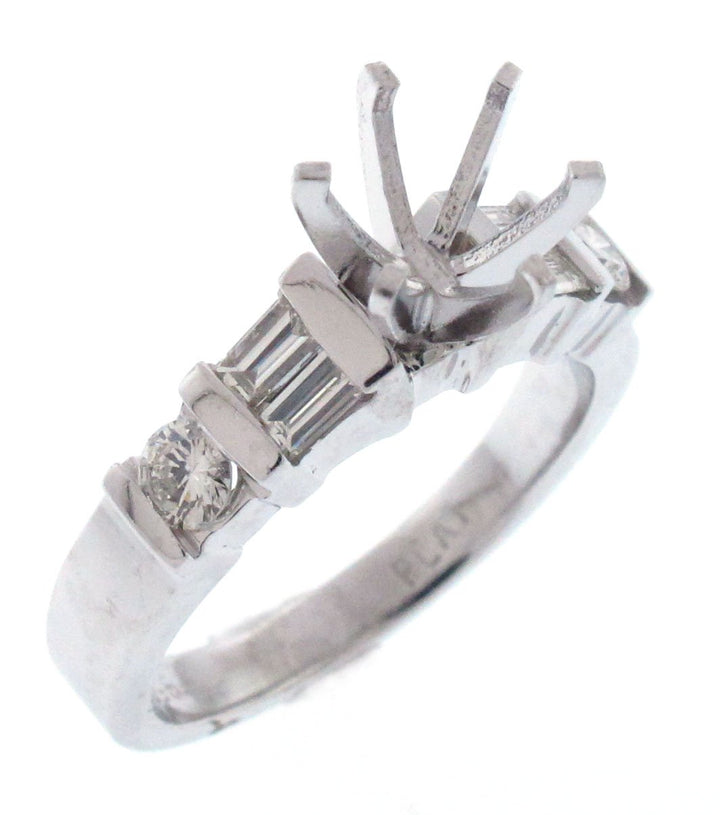 Platinum Diamond Semi Mount