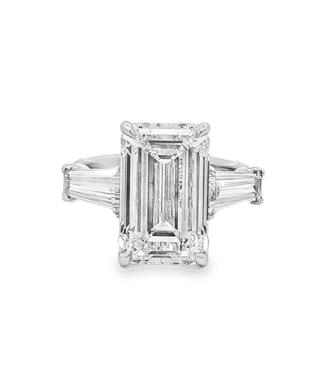 14kt White Gold Lab Diamond Ring
