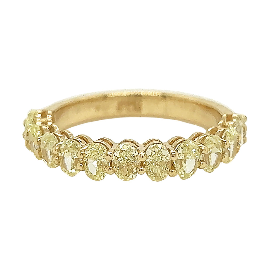 18kt Yellow Gold Yellow Diamond Band