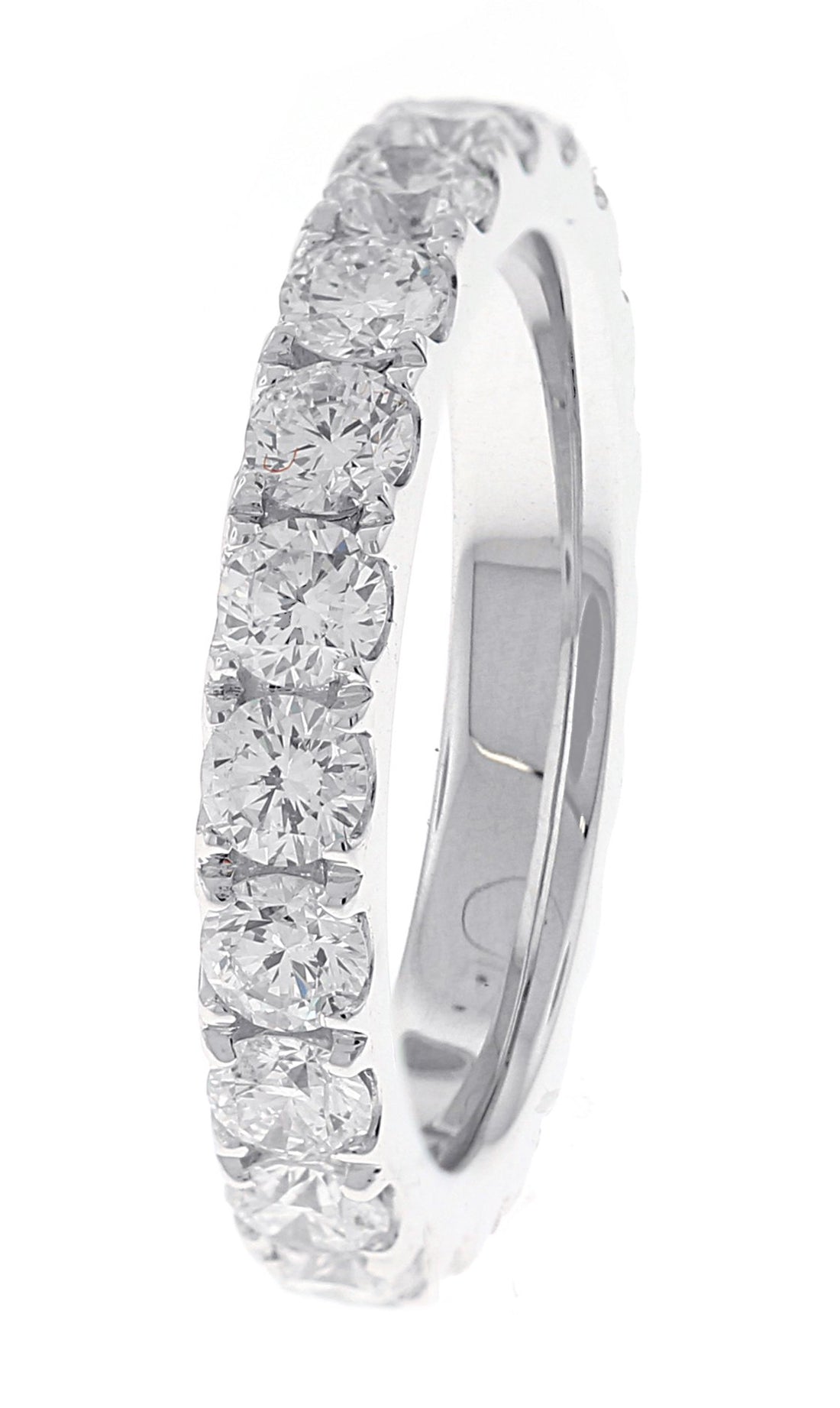 18kt White Gold Diamond Eternity Band