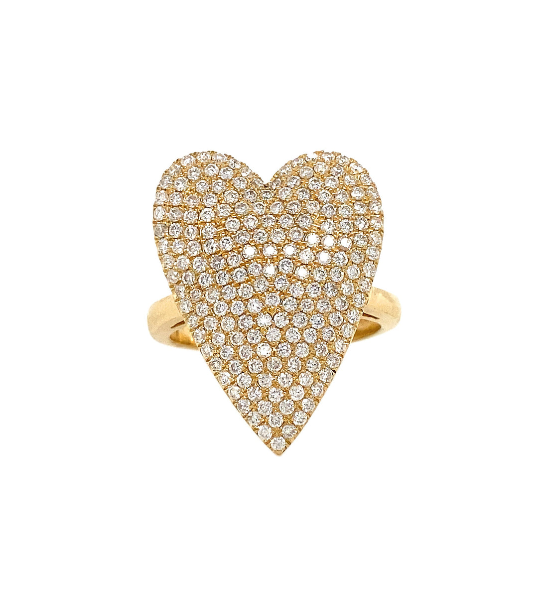 18kt Yellow Gold Diamond Ring