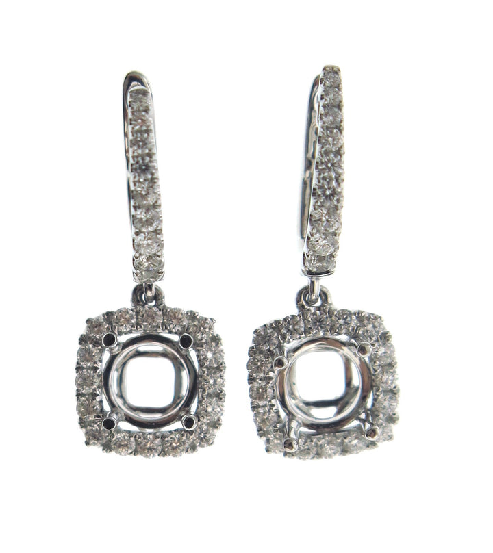 18kt White Gold Diamond Jackets