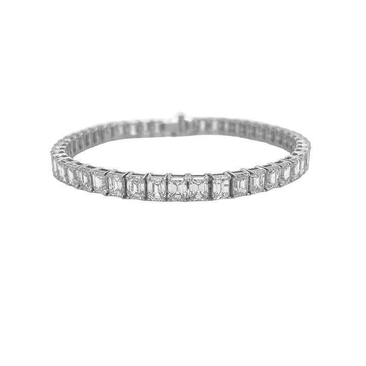 18kt White Gold Diamond Tennis Bracelet