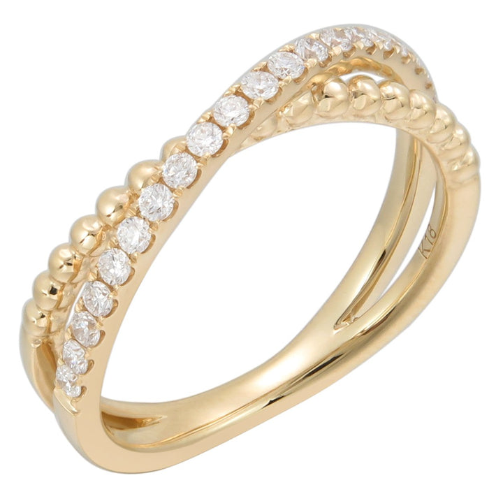18kt Yellow Gold Diamond Ring