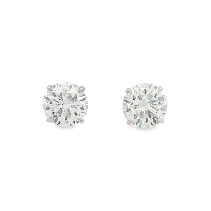 14kt White Gold Lab Diamond Studs