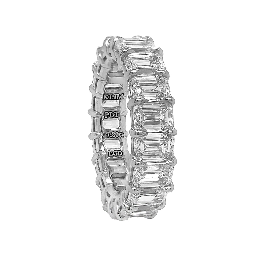 Platinum Diamond Eternity Band