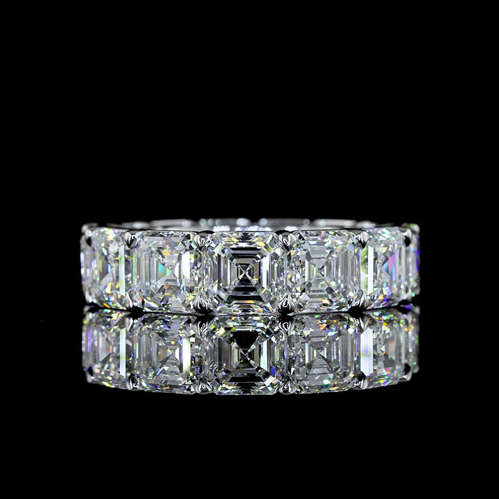 14kt White Gold Lab Diamond Eternity Band