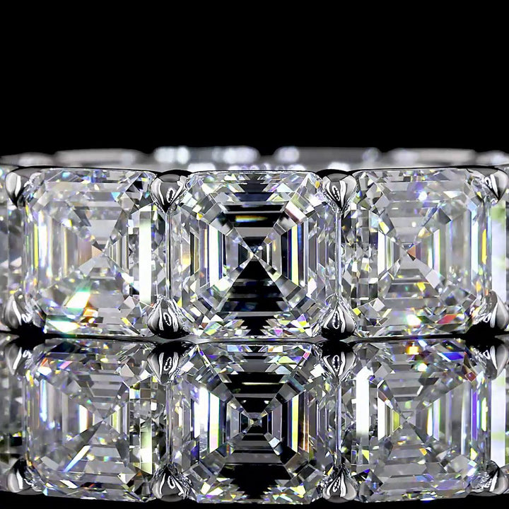 14kt White Gold Lab Diamond Eternity Band
