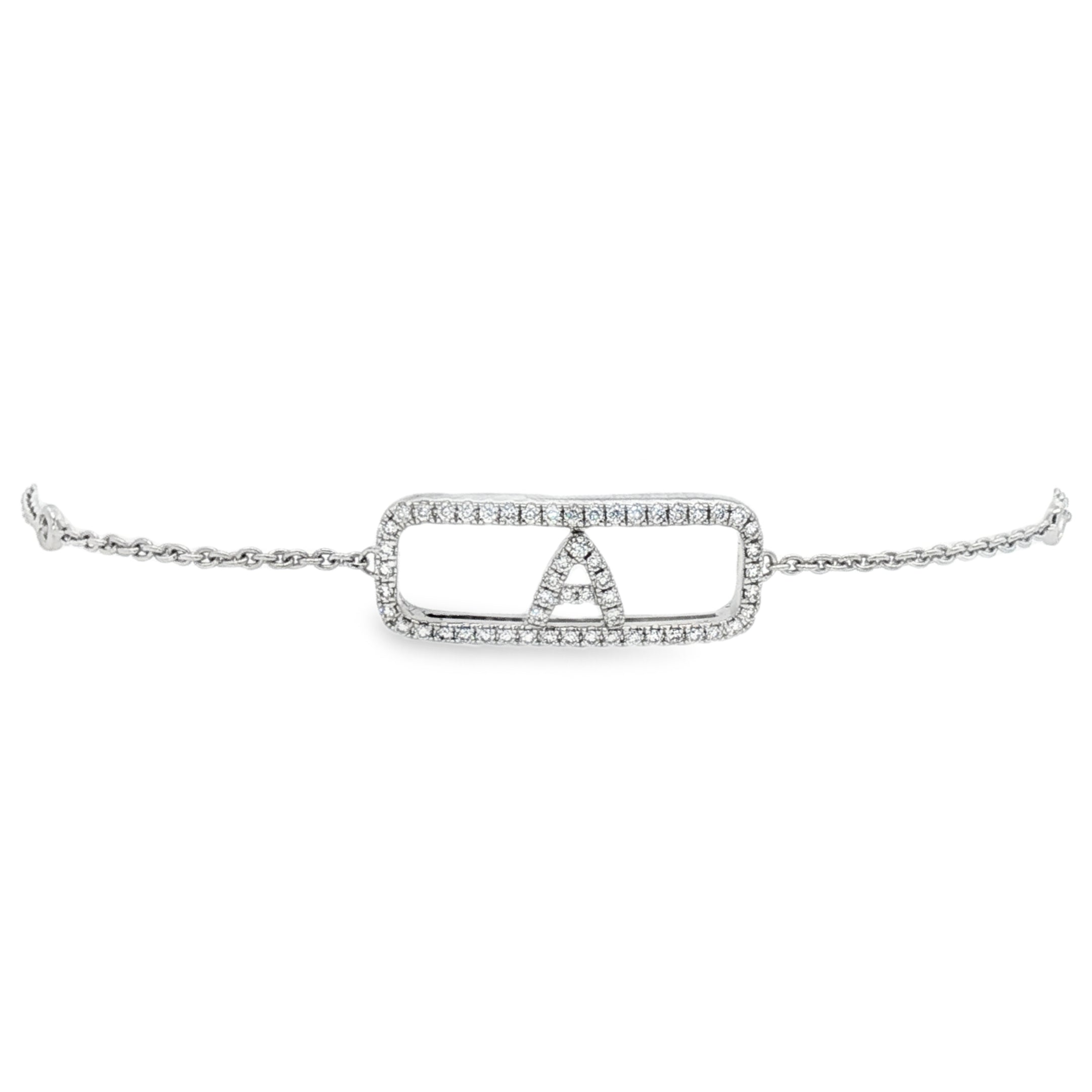 18kt White Gold Diamond Bracelet