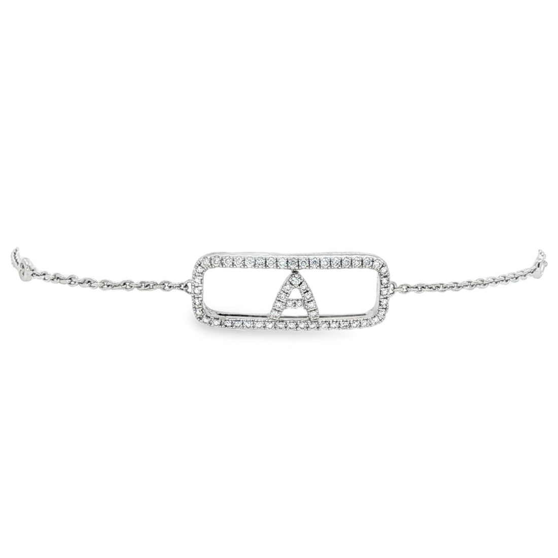 18kt White Gold Diamond Bracelet