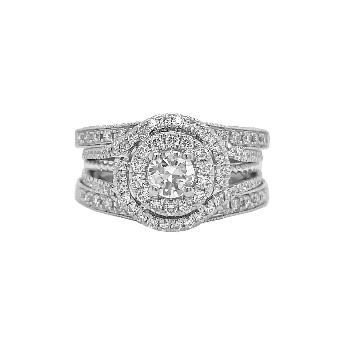 14kt White Gold Diamond Ring