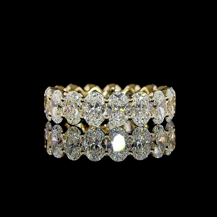 14kt Yellow Gold Lab Diamond Eternity Band