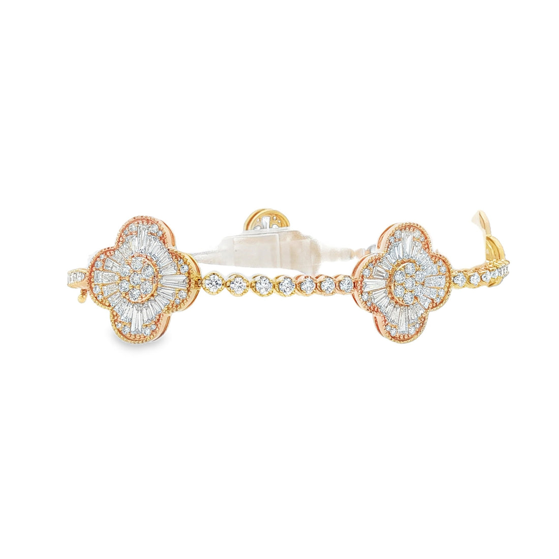 18kt Yellow Gold Lab Diamond Bracelet