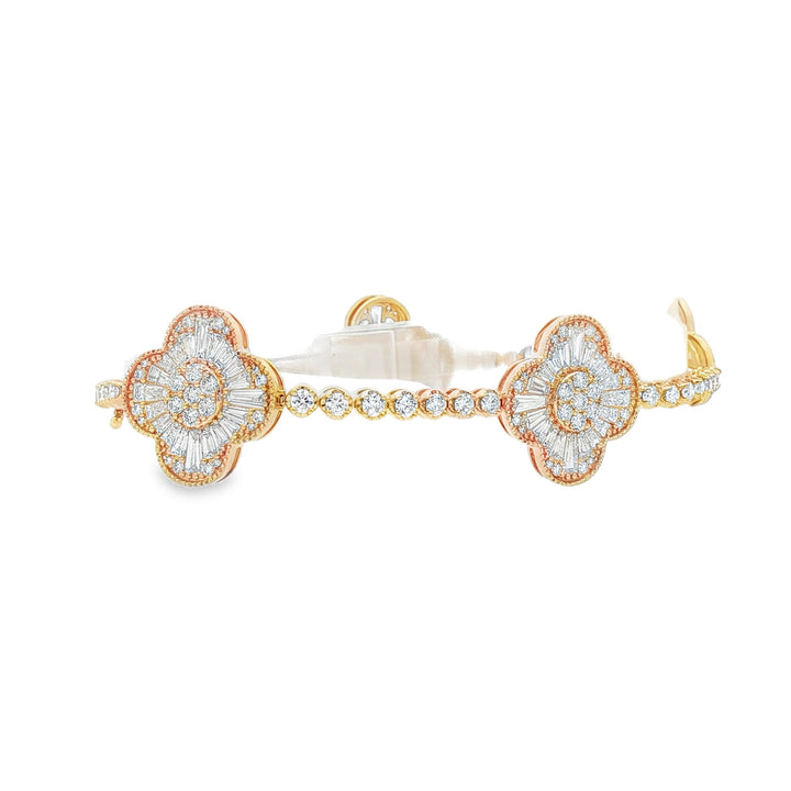 18kt Yellow Gold Lab Diamond Bracelet