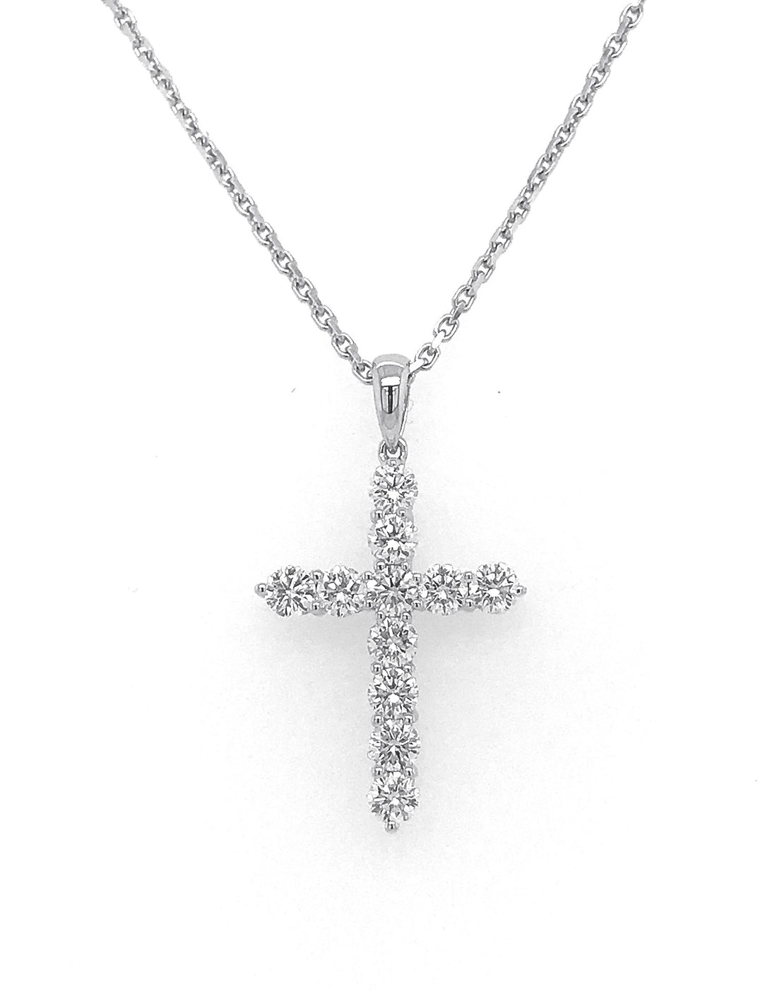 18kt white gold  diamond  pendant