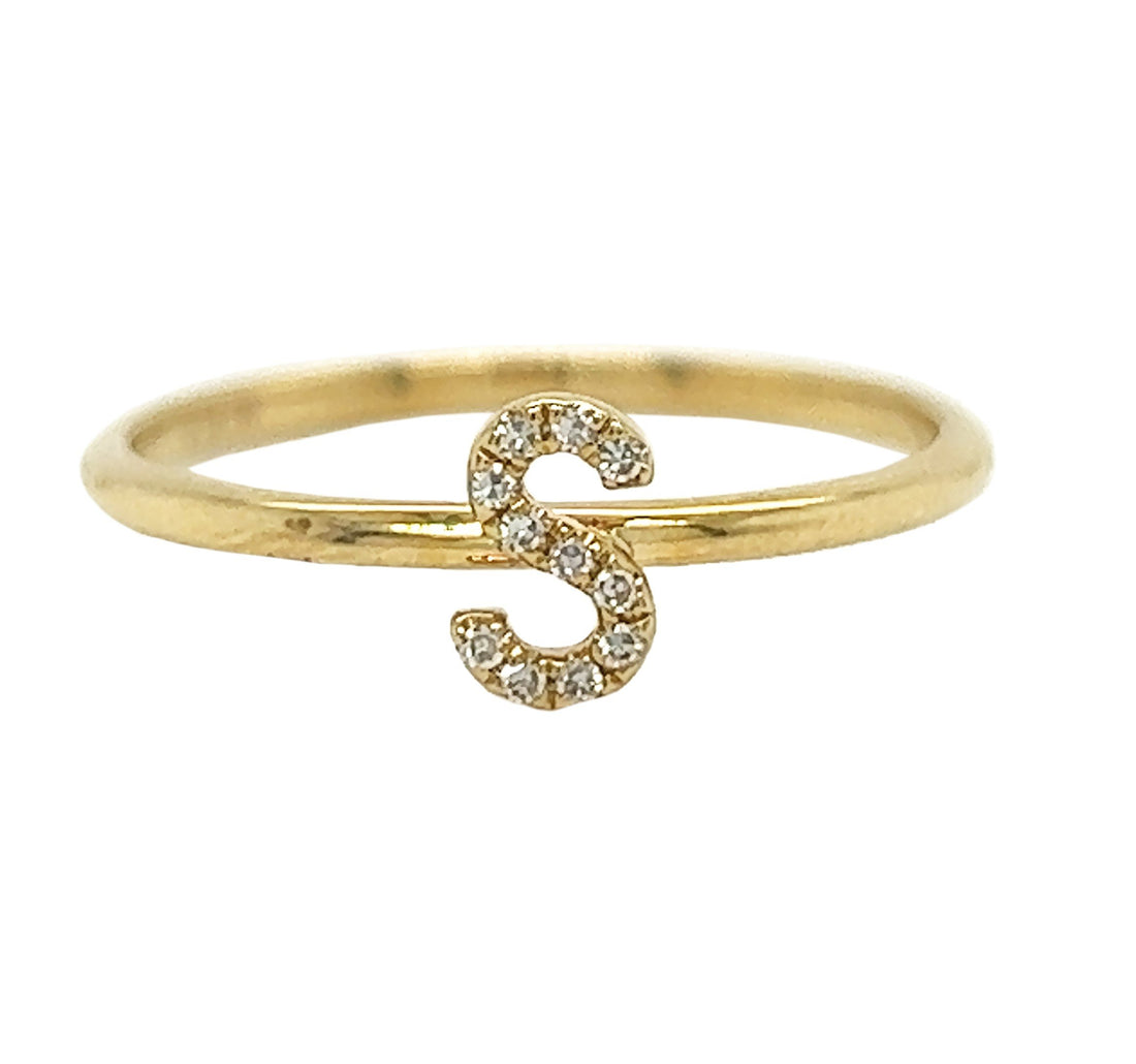 14kt Yellow Gold Diamond Ring