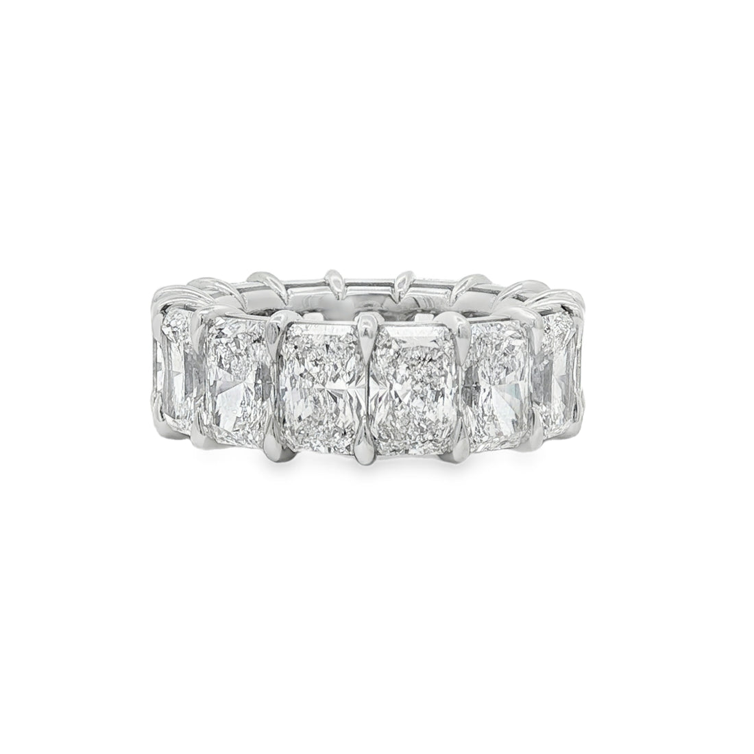 Platinum Lab Diamond Eternity Band