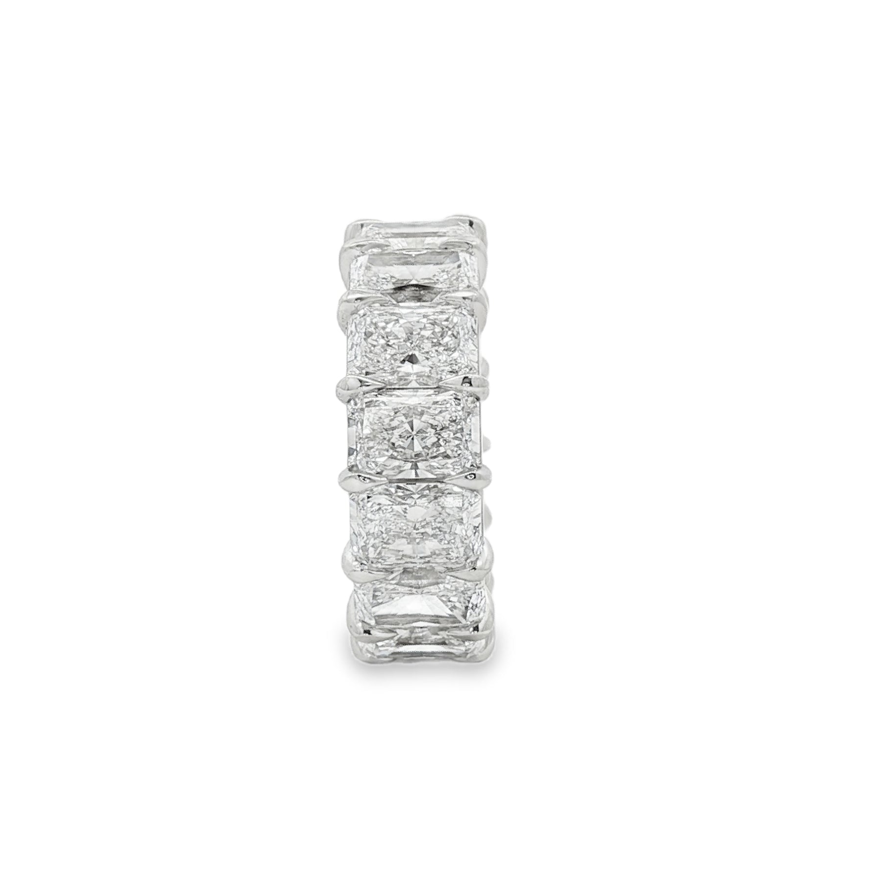 Platinum Lab Diamond Eternity Band