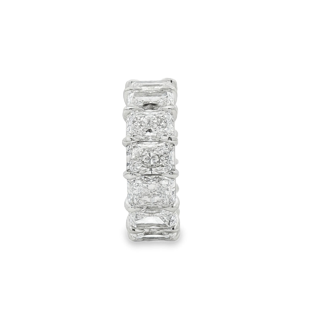 Platinum Lab Diamond Eternity Band