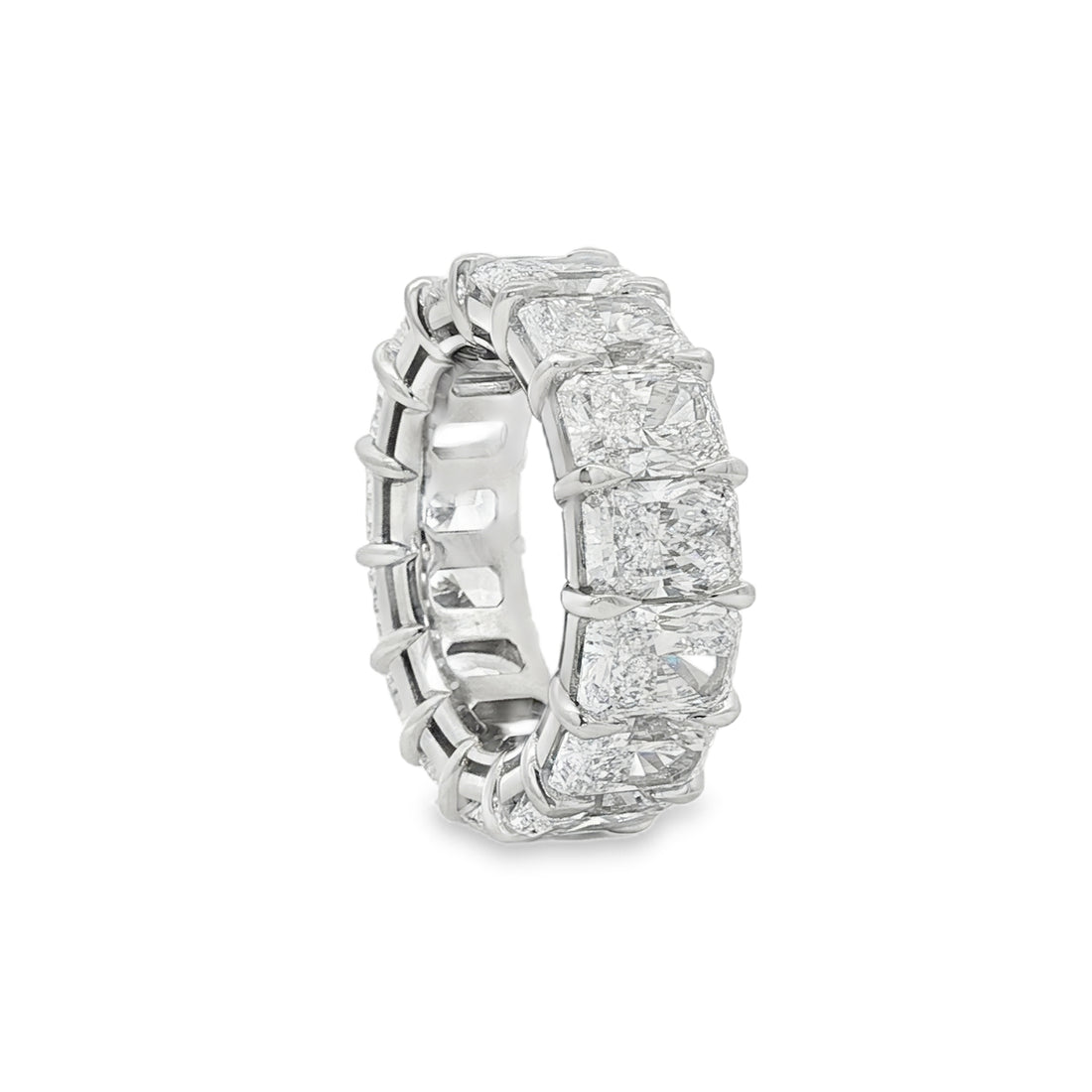Platinum Lab Diamond Eternity Band