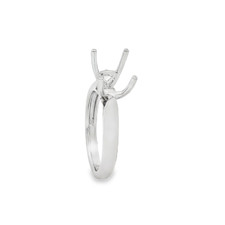 18kt White Gold Diamond Semi-Mount