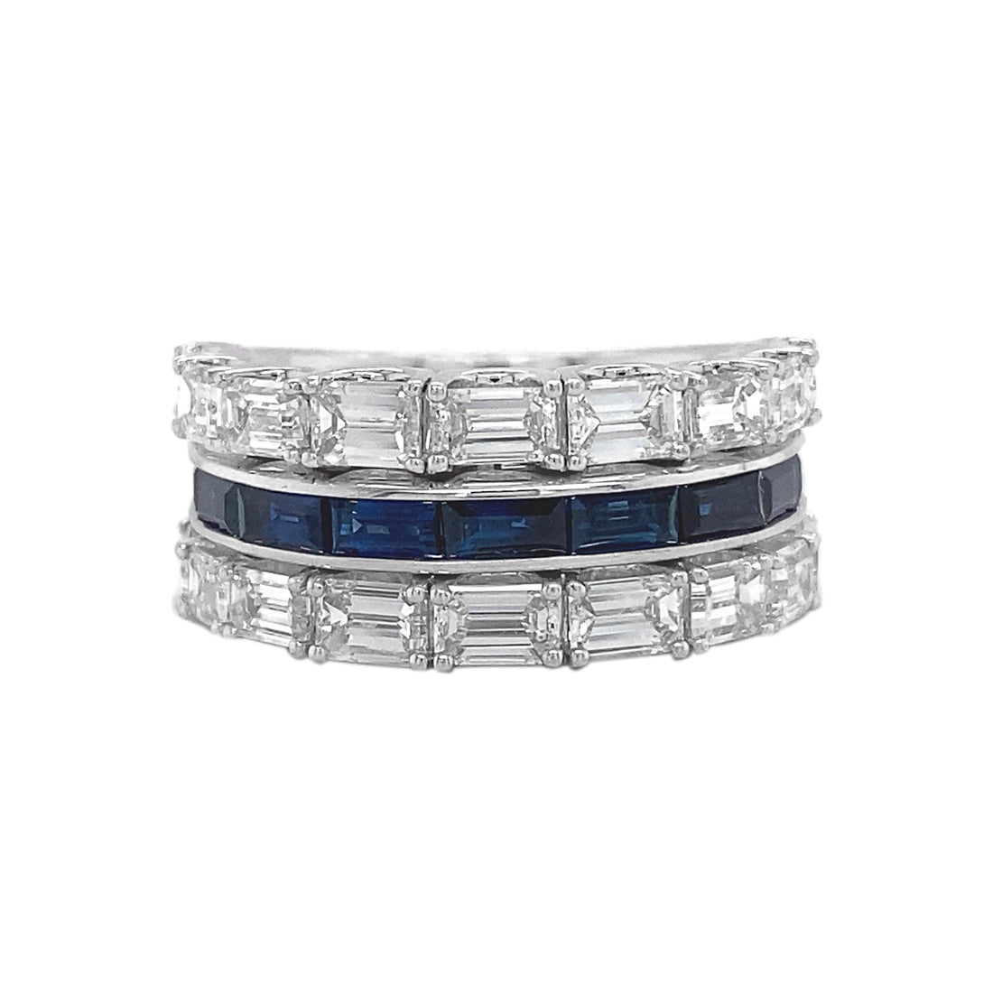 14kt White Gold Diamond Band