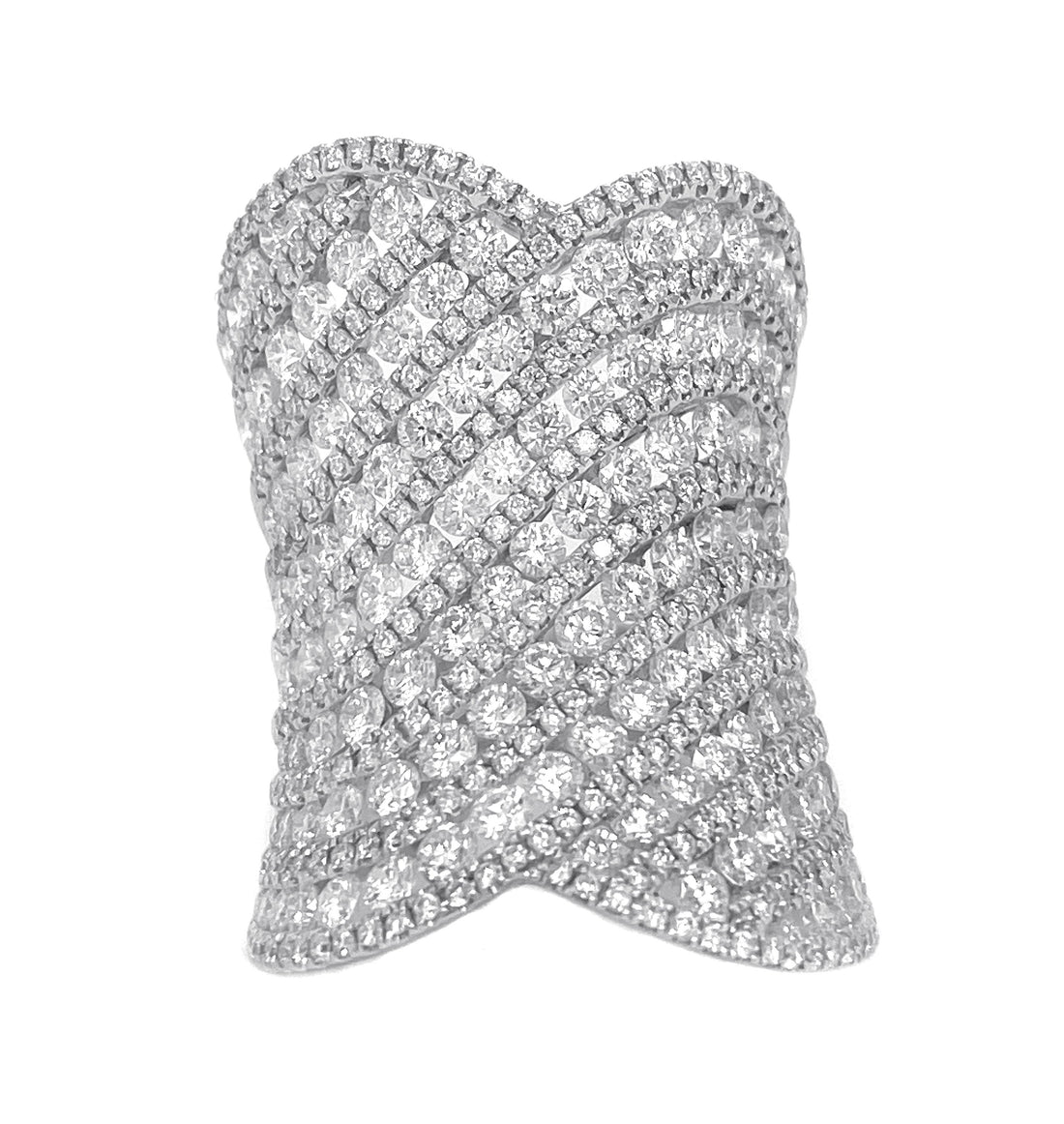 18kt White Gold Diamond Ring